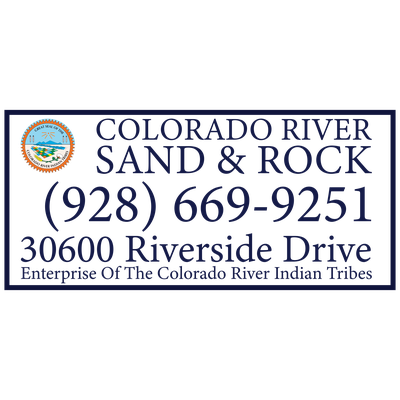 Colorado River Rock and Sand Logo